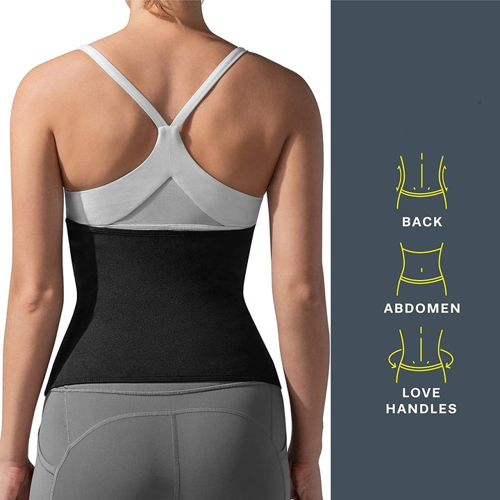 Hot Sales Neoprene Women Sport Support Belt Custom Logo Sweat Waist Slimming Trimmer Belt Waist Trainer for Gym