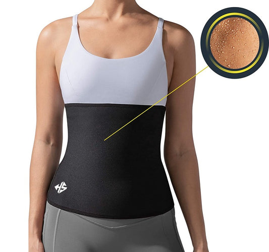 Hot Sales Neoprene Women Sport Support Belt Custom Logo Sweat Waist Slimming Trimmer Belt Waist Trainer for Gym